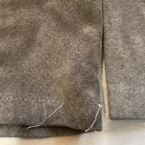 Vintage Brown Suede Pants - Picture 16 of 17